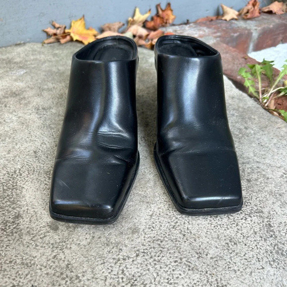 Oak & Fort Square toe Mules,  size 7, - Picture 6 of 9